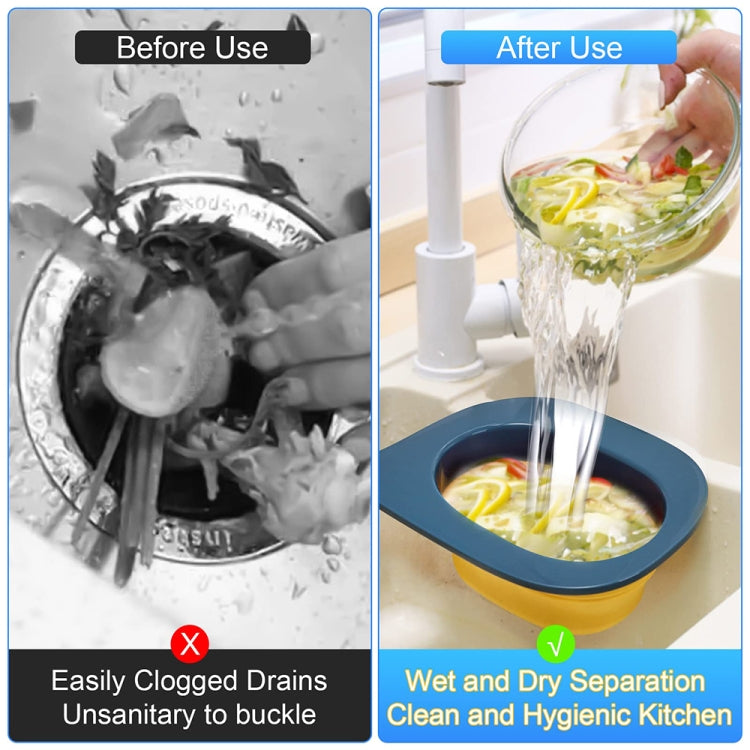 Multifunctional Whale-shaped Foldable Kitchen Fruit and Vegetable Draining Basket