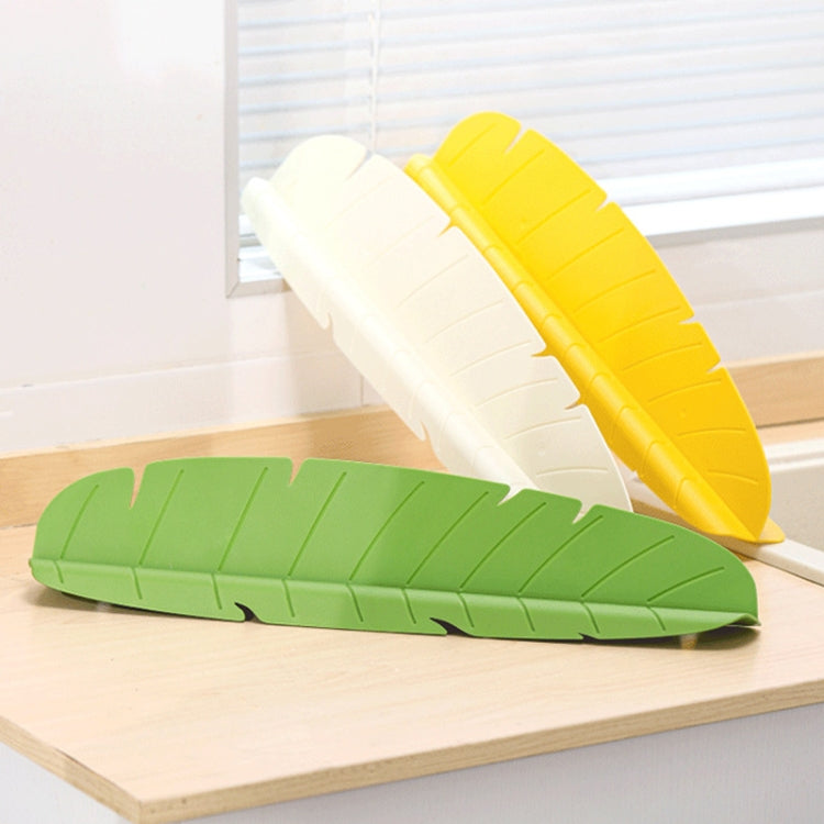 Leaf Shape Kitchen Sink Silicone Water Deflector Home Dishwashing Suction Cup Anti-splash Tools