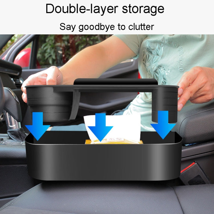 Automotive Seat Slit Organizing Box Car Seam Storage Compartment