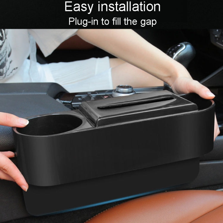 Automotive Seat Slit Organizing Box Car Seam Storage Compartment