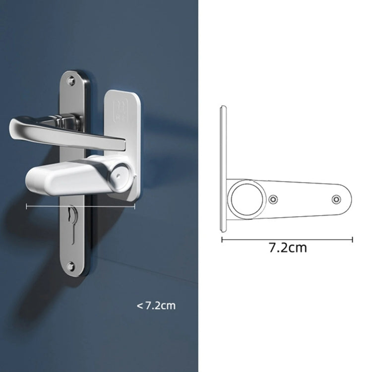 Children Safe Lock Door Handle Fixed Anti-Opening Lock