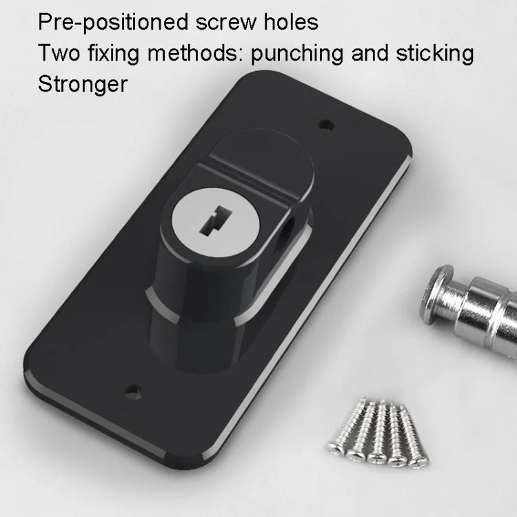 Multifunctional Children Window Safety Lock With Key Refrigerator Cabinet Lock Dual Purpose Limator