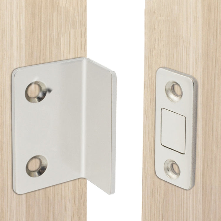 90 Degree No-Punch Invisible Door Suction Thin Section Wardrobe Sliding Door Magnetic Suction