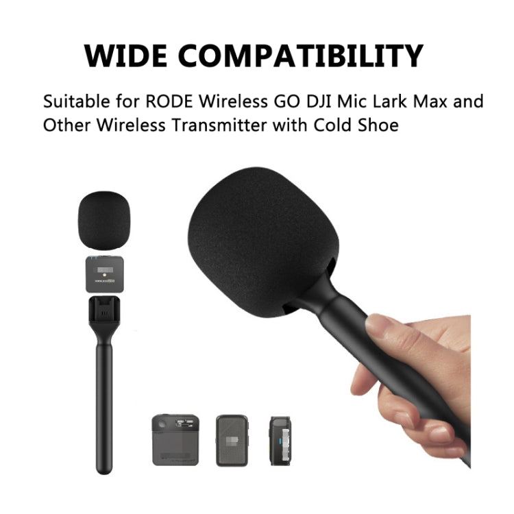 Microphone Interview Handle For DJI Mic / Moma / Rode Wireless Go / Relacart
