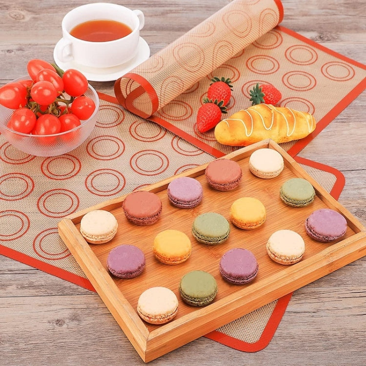 High Temperature Resistant Silicone Baking Mat Macaron Puff Oven Mat