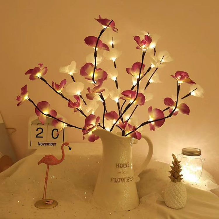 Butterfly Orchid Chandelier Room Bedroom Decoration Vase Lamp