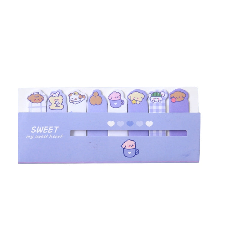 120sheets /Set Kawaii Sticky Tab Note Page Marker Writable and Repositionable File Flags