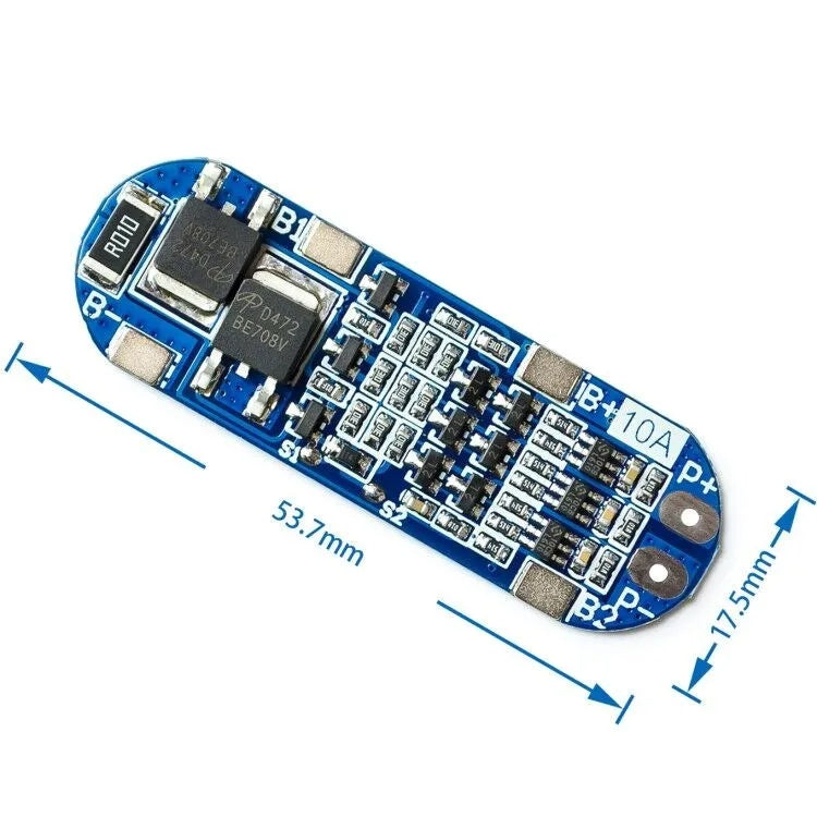 3S 10A 11.1V 12V 12.6V Li-Ion Battery Charging Protection Board