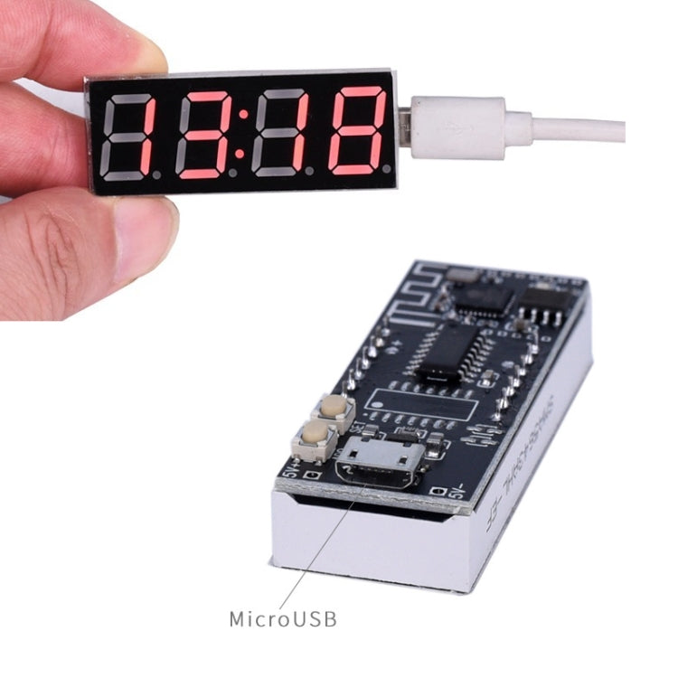 Online Version USB Electronic Clock Wireless WIFI Automatic Time Clock Module