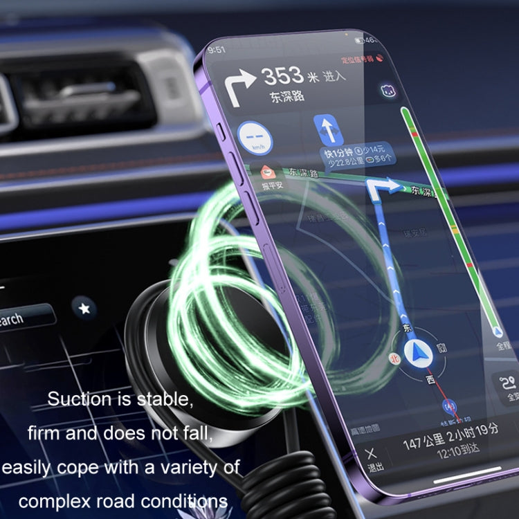 Magsafe Electric Suction Cup Magnetic Mobile Phone Car Navigation Holder