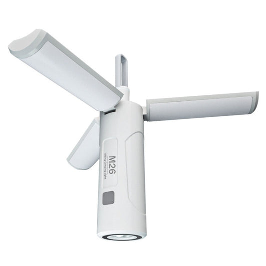 M26 Foldable Handheld Lamp Portable Triple Leaf Hook Outdoor Flashlight Multi-Functional Camping Light