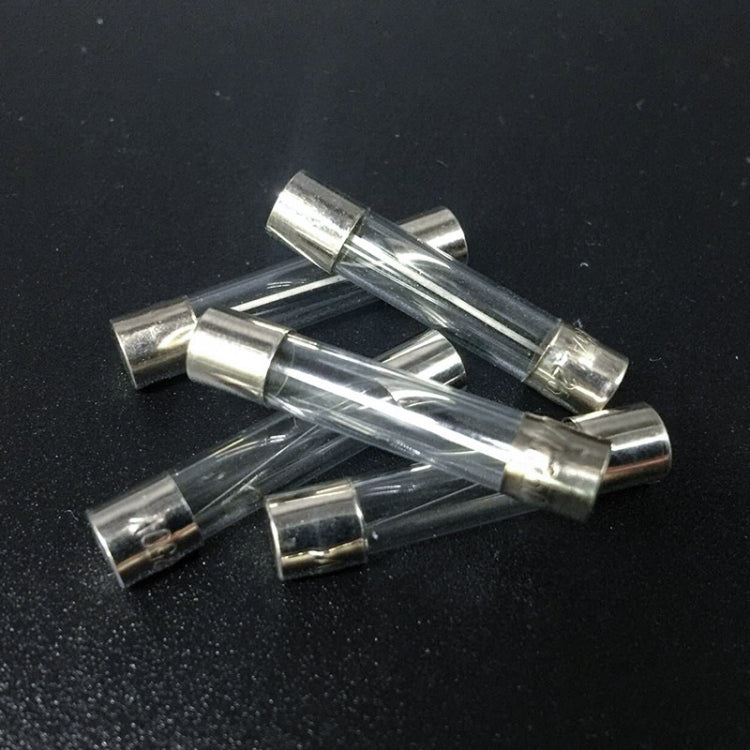 72pcs /Box 6x30mm Glass Fuse 0.5A-30A Insurance Pipe /