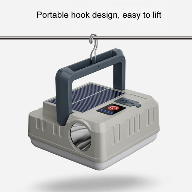 Outdoor Solar Energy Charging Camping Light Hanging Multi-Functional Tent Lamp Power Outage Emergency Lights