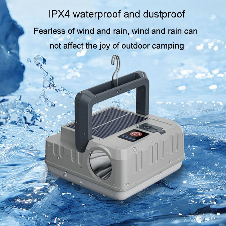 Outdoor Solar Energy Charging Camping Light Hanging Multi-Functional Tent Lamp Power Outage Emergency Lights