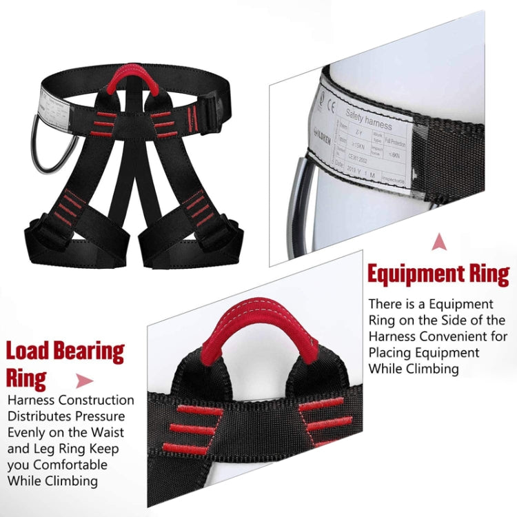 Outdoor Climbing Waist Protection Anti-fall Escape Safety Belt