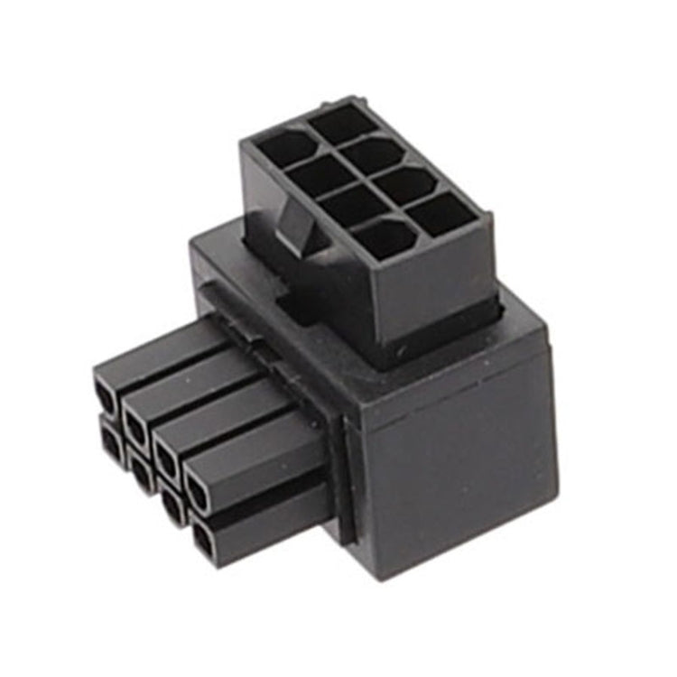 Motherboard CPU 8Pin Power Steering Connector Interface Steering Header 90 Degree Adaptor