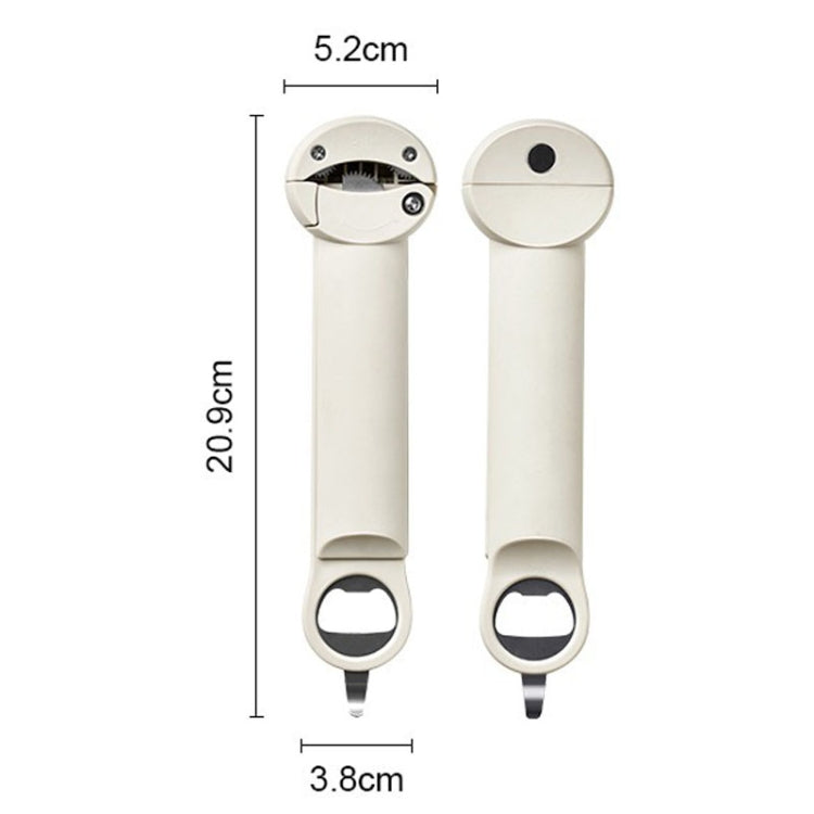 Multifunctional Beer And Beverage Bottle Opener Magnetic Telescopic Cans And Caps Driver