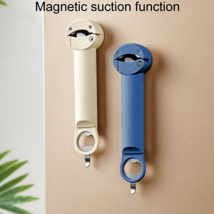 Multifunctional Beer And Beverage Bottle Opener Magnetic Telescopic Cans And Caps Driver