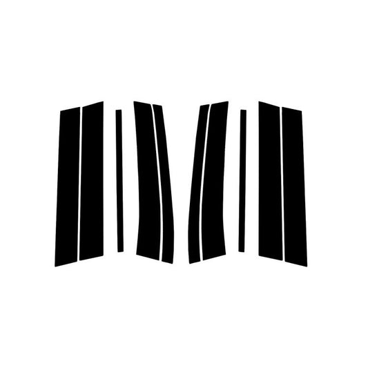 For 2003-2014 Volvo XC90 10pcs /Set Universal B-pillar Decorative Sticker for Left and Right Drive