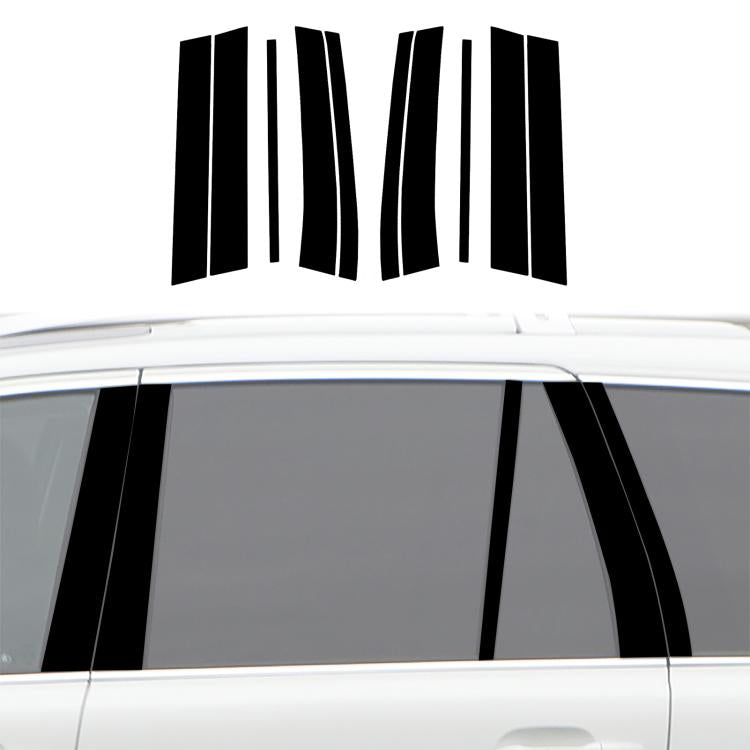 For 2003-2014 Volvo XC90 10pcs /Set Universal B-pillar Decorative Sticker for Left and Right Drive