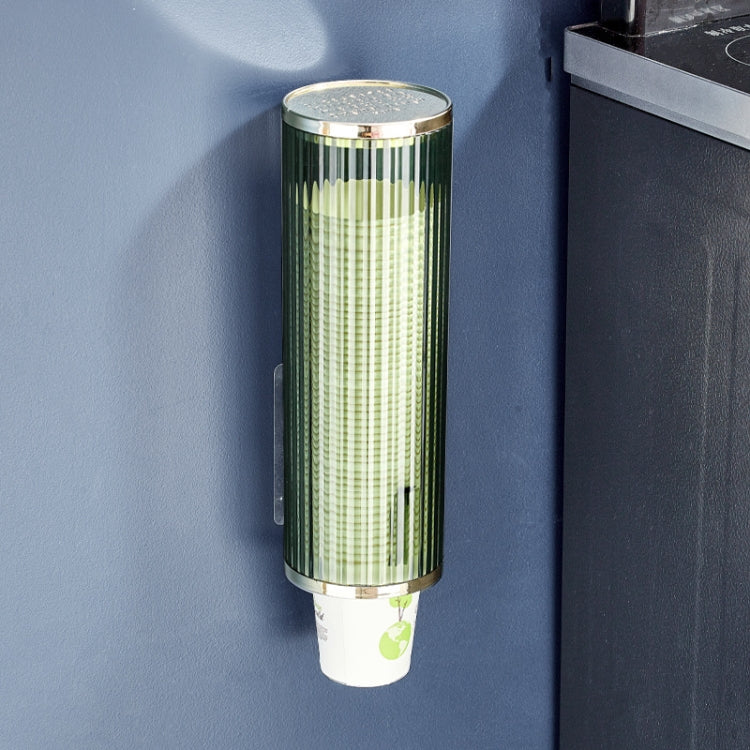 Punch-free Disposable Cup Dispenser Paper Cup Storage Rack without Cup