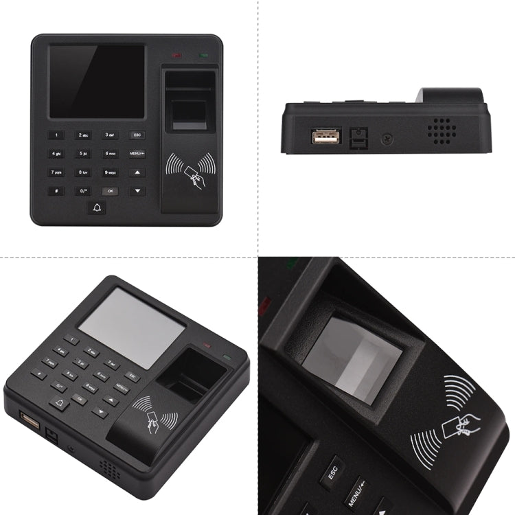M10 Smart ID Card Recognition Fingerprint Access Control All-in-one Attendance Machine