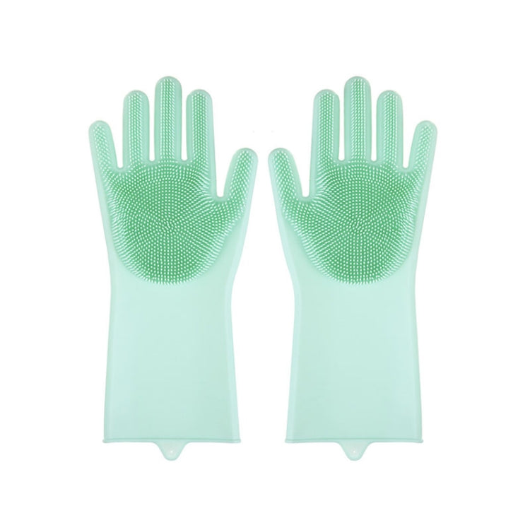 Kitchen Silicone Dishwash Gloves Male And Female Household Chores Cleaning Mitts