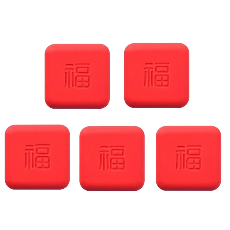 5pcs Doorknob Silent Anti-Collision Pad Living Room Bedroom Door Closing Cushion Silicone Protective Pad