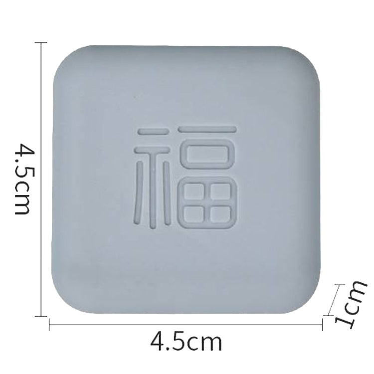 5pcs Doorknob Silent Anti-Collision Pad Living Room Bedroom Door Closing Cushion Silicone Protective Pad