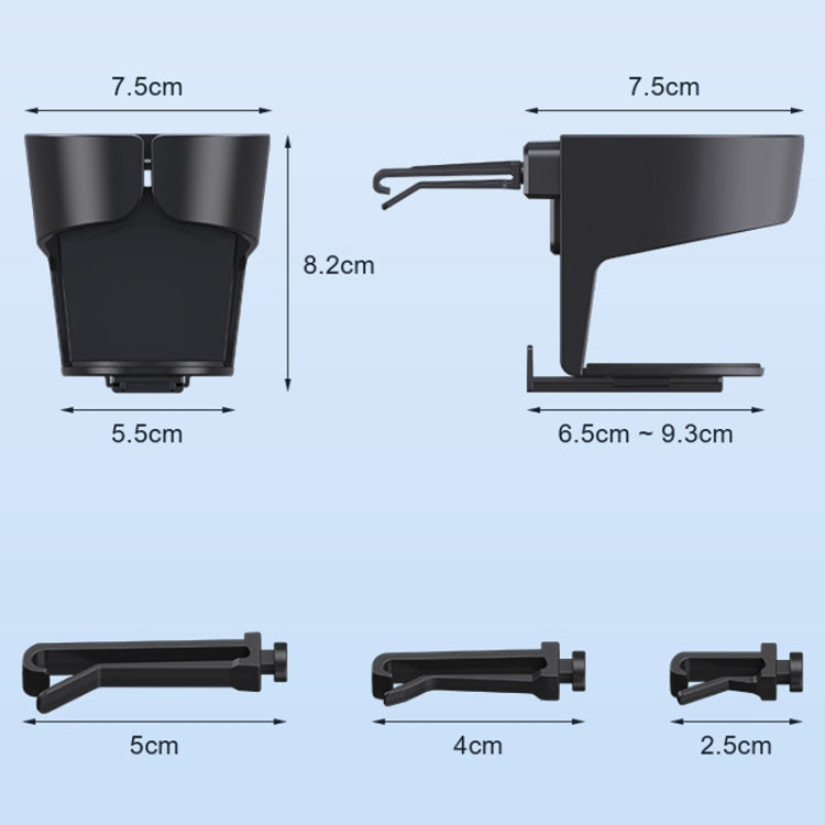 Multifunctional Car Air Conditioner Outlet Cup Holder Ashtray