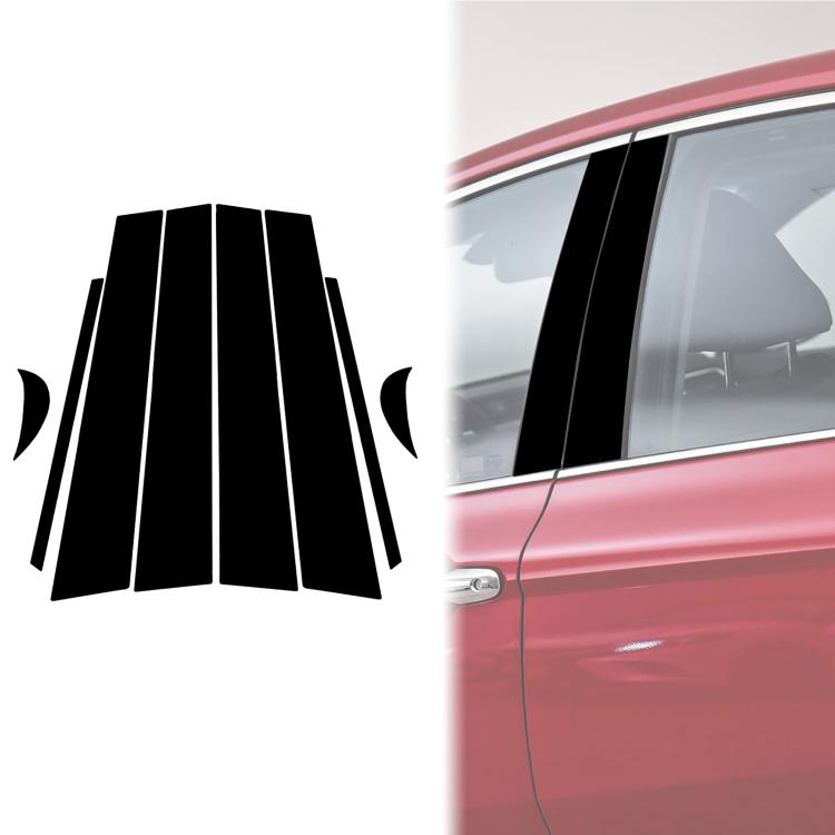 For 2018-2020 Toyota Camry 8pcs /Set Universal B-Pillar Decorative Sticker For Left And Right Drive