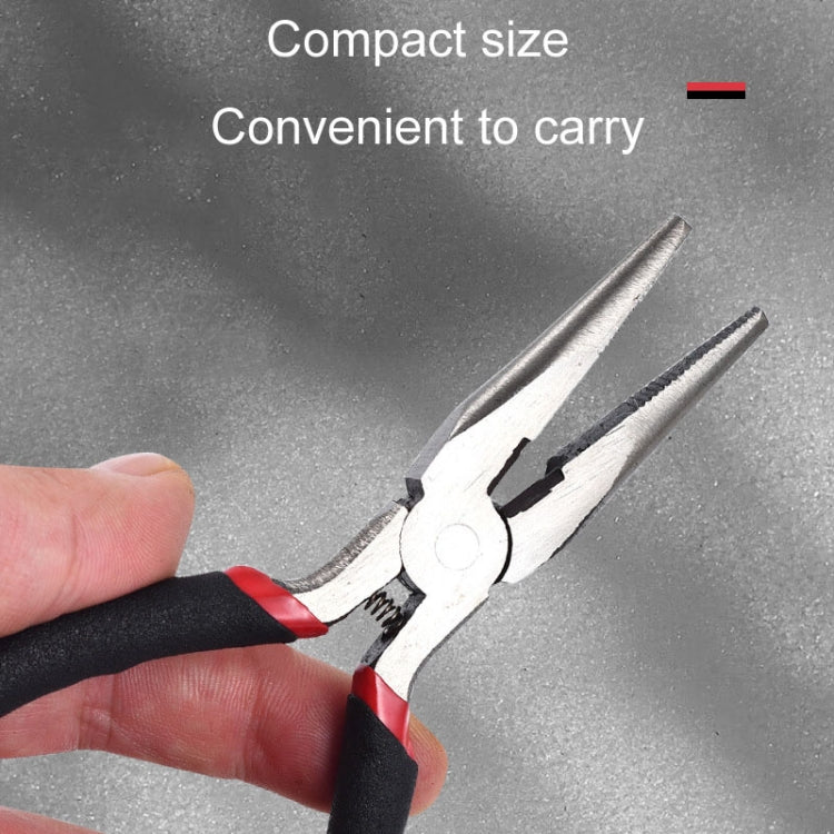 4.5 Inch Industrial Grade Mini Wire Pliers Portable Handmade Pliers With Plasticized Handle