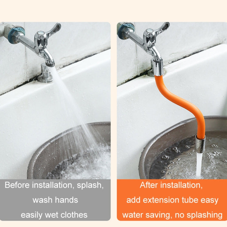 Faucet Splash-proof Universal Bending Shaping Extension Tube
