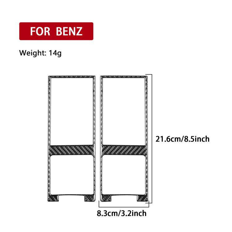 For Mercedes-Benz G-Class W463 2pcs /Set Both Sides Air Vent Decoration Stickers