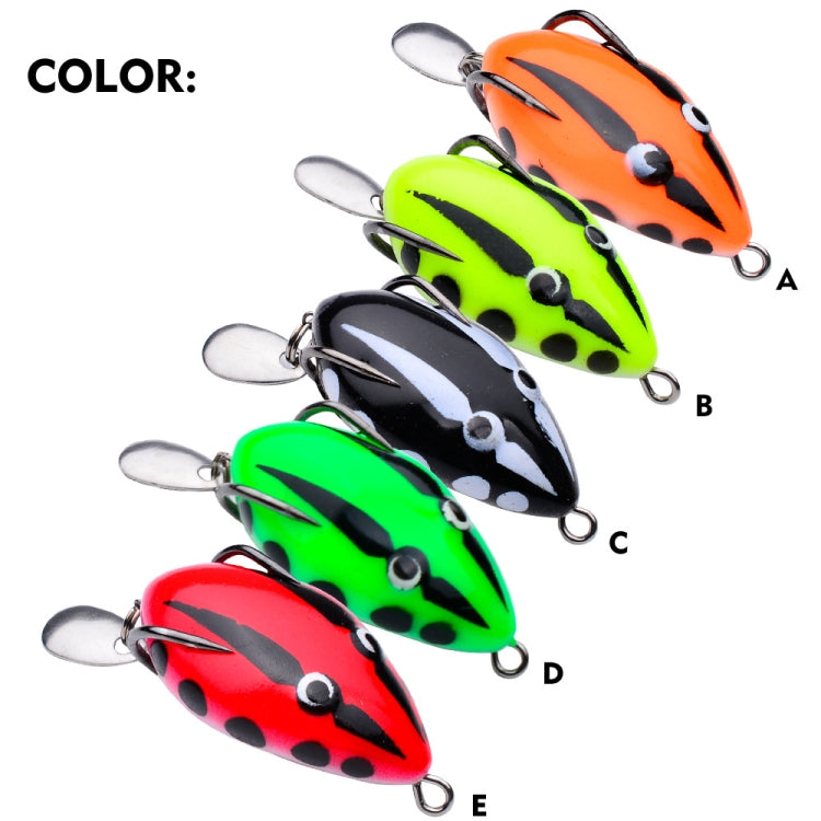 PROBEROS FR038 Simulation Thunderfrog Lure Fake Lure Blackfish Bait Converted Thunderfrog Soft Bait