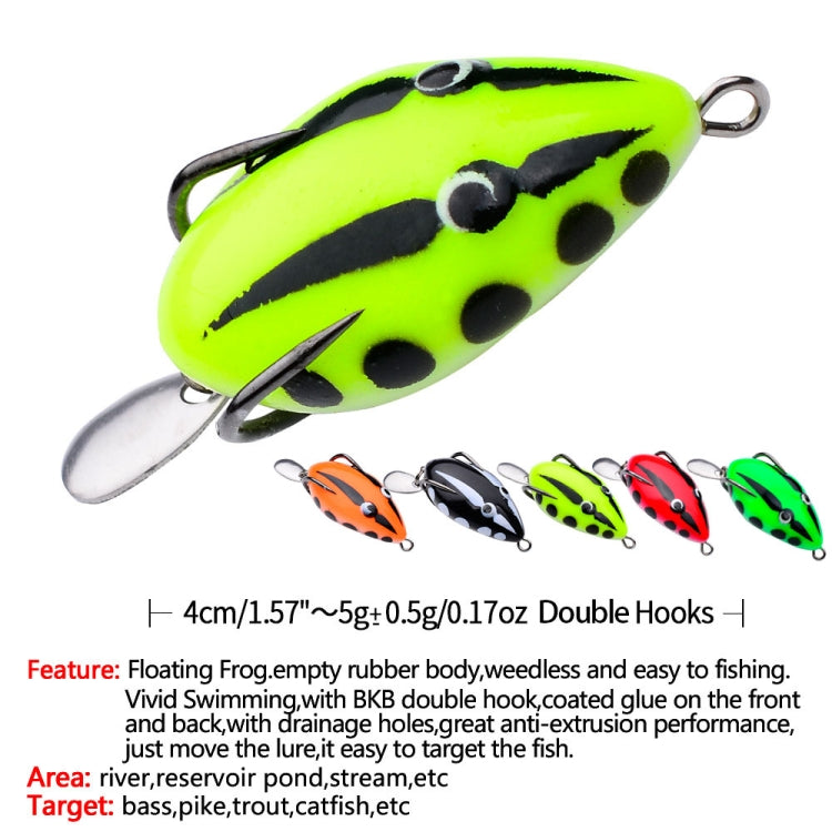 PROBEROS FR038 Simulation Thunderfrog Lure Fake Lure Blackfish Bait Converted Thunderfrog Soft Bait
