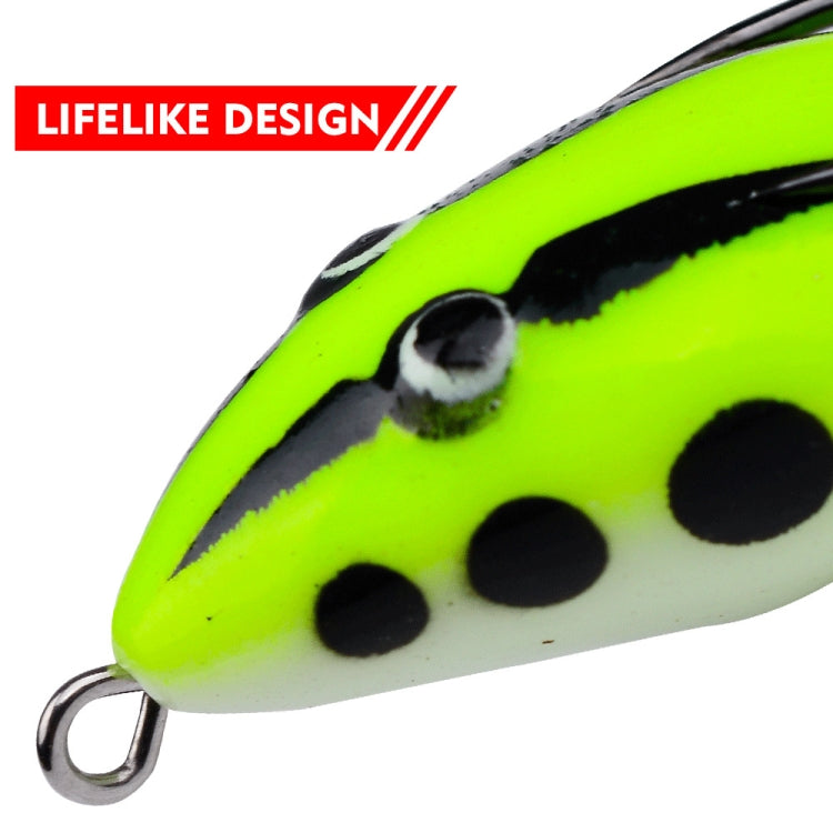 PROBEROS FR038 Simulation Thunderfrog Lure Fake Lure Blackfish Bait Converted Thunderfrog Soft Bait