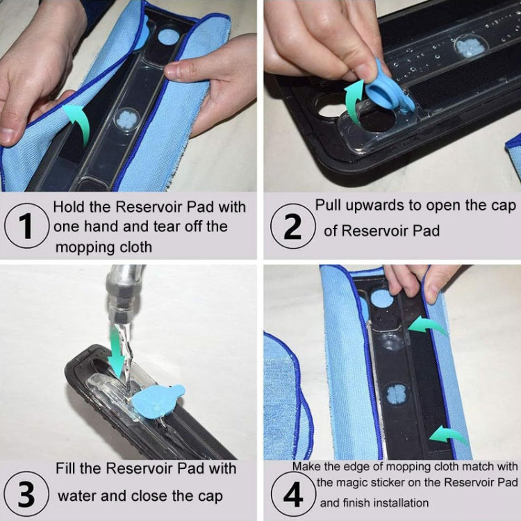 For iRobot Braava 380 / 380T / 390 / 390T Mopping Machine Equipment