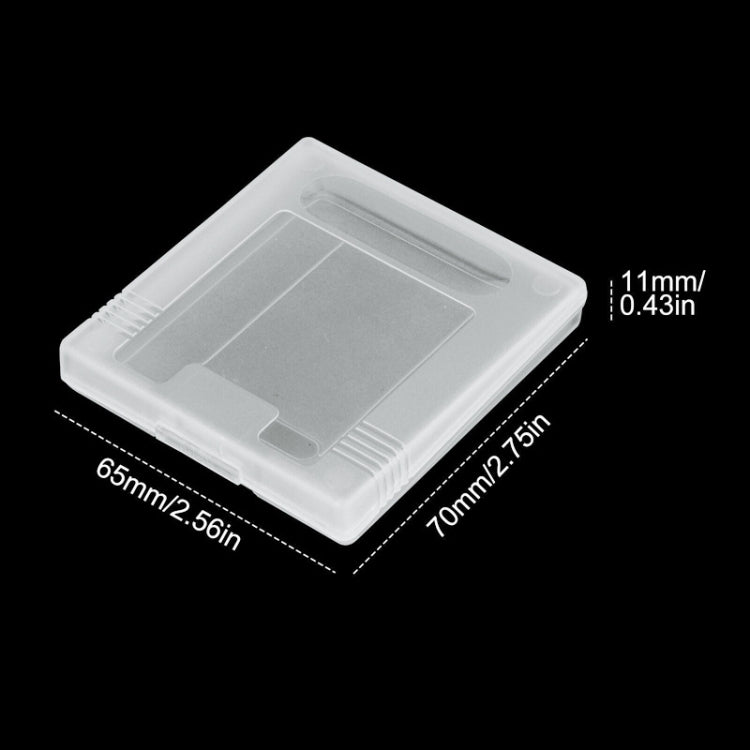 For GameBoy Color Pocket 10pcs Game Card Storage Box Cartridge Boxes