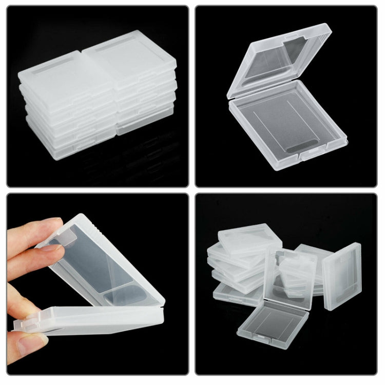 For GameBoy Color Pocket 10pcs Game Card Storage Box Cartridge Boxes