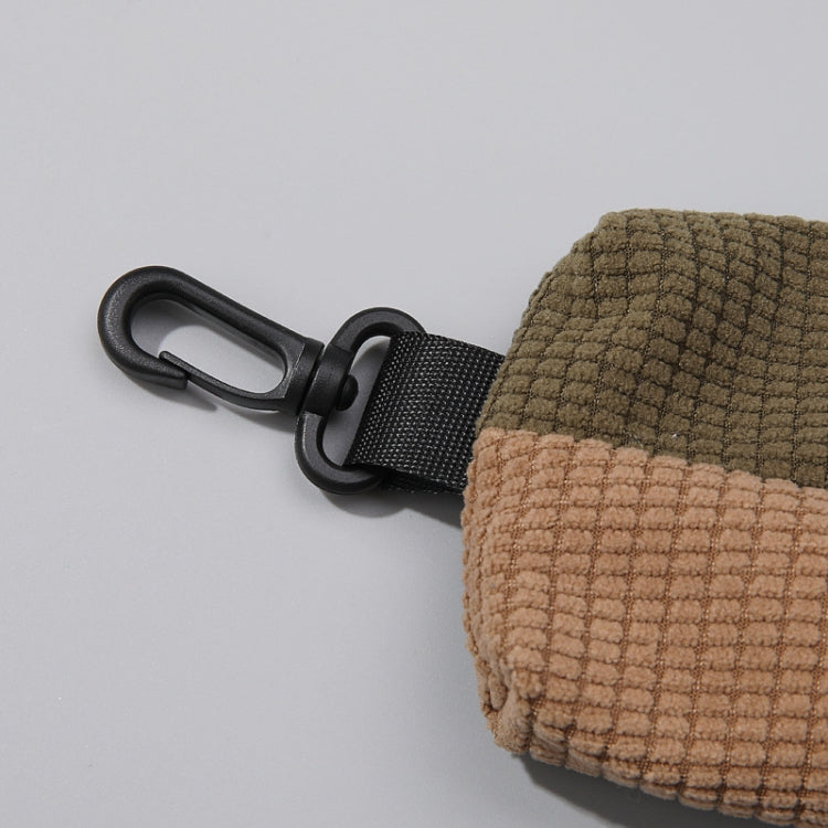 Corduroy Outdoor Cycling Hanging Bag Earphone Portable Storage Sports Bag Universal Bag Hanger