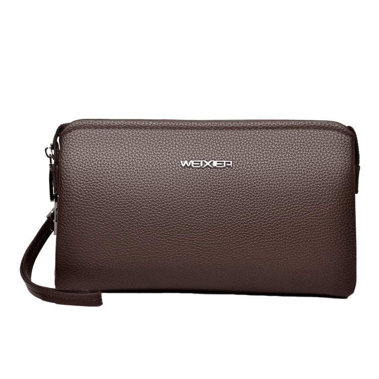 WEIXIER W125 Men Clutch Bag Password Zipper Business Phone Case