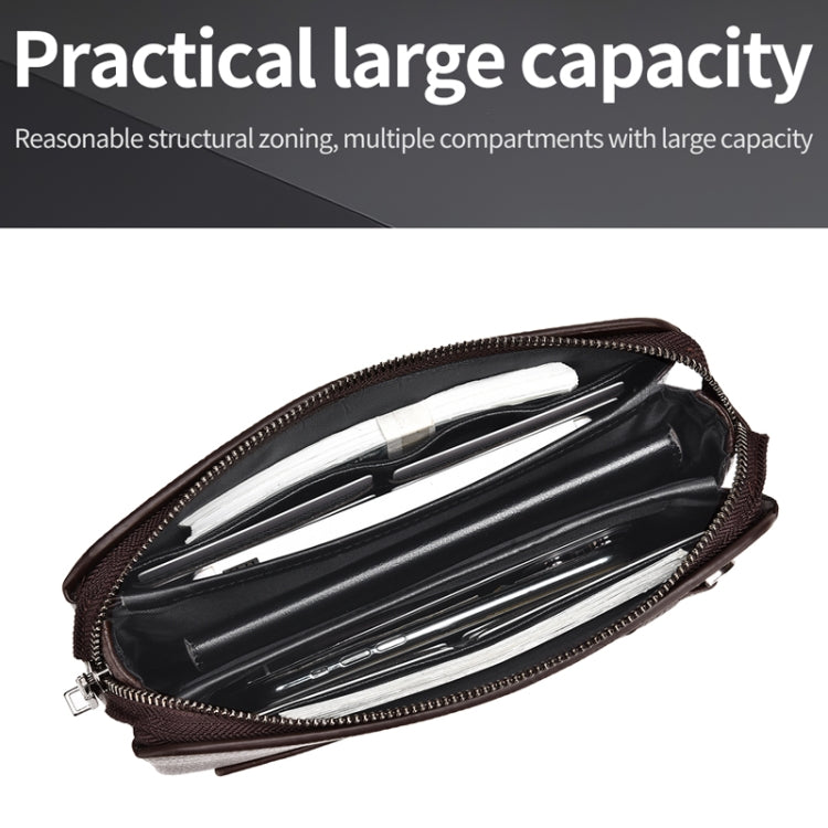 WEIXIER W125 Men Clutch Bag Password Zipper Business Phone Case