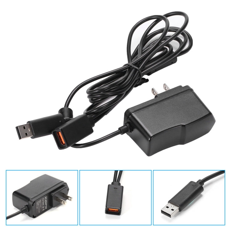 For Microsoft Xbox 360 Kinect Sensor Charger USB AC Adapter Power Supply