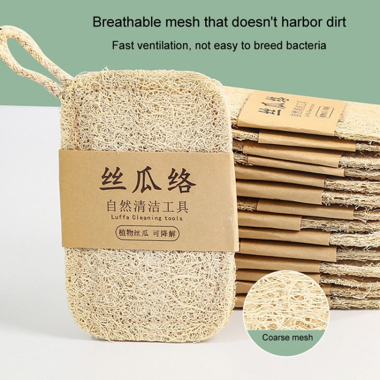 Natural Loofah Dishwashing Brush Dishwashing Tool Loofah Rag Brush