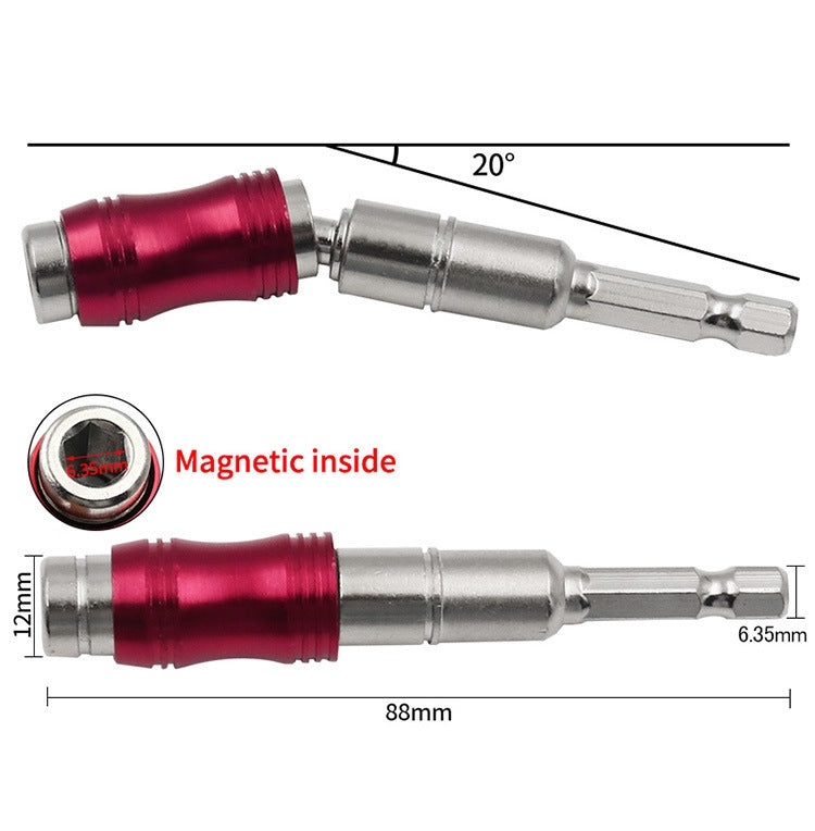 Hexagonal Shank Quick Release Self-Locking Joint Extension Rod Electric Drill Driver Extension Quick Conversion Bits