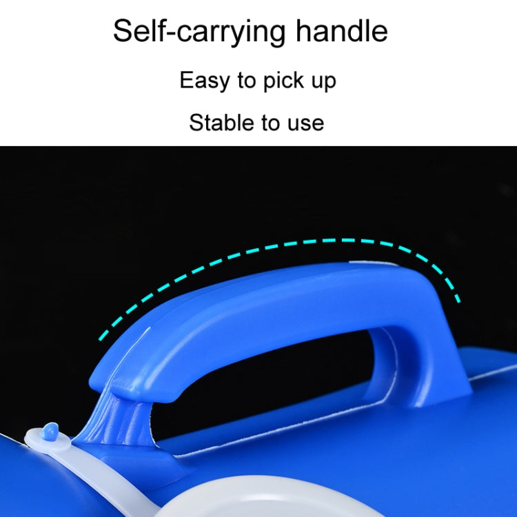 Household Mens Urinal 1200ml Plastic Potty With Lid And Smooth Mouth Urinal