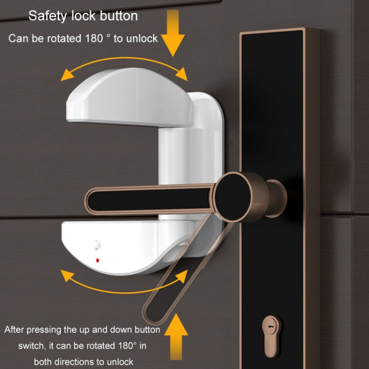 Door Stopper Living Alone Anti Burglary Door Stopper No Hole Child Safety Lock Blocker