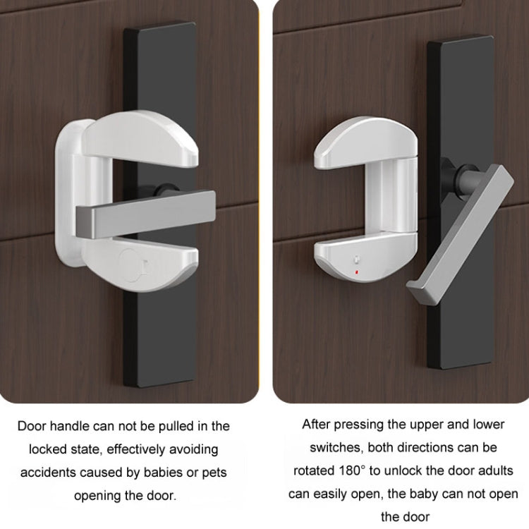 Door Stopper Living Alone Anti Burglary Door Stopper No Hole Child Safety Lock Blocker