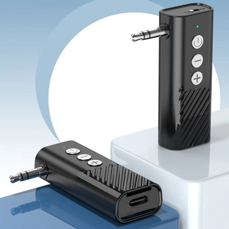 Bluetooth 5.3 Car TF Playback AUX Receiver Transmitter